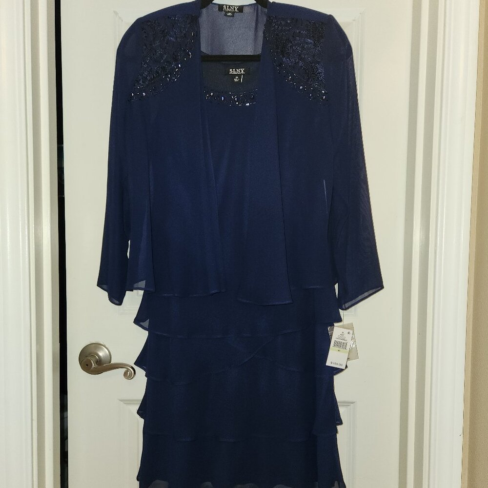 Knee length cocktail dress
